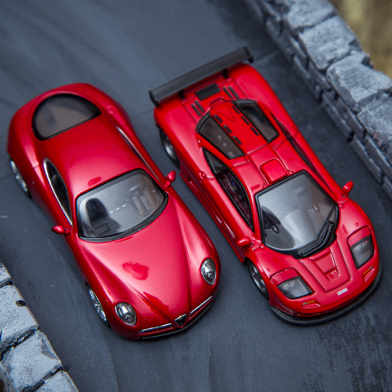 Minichamps Alfa Romeo 8C, Kysho McLaren F1 GTR